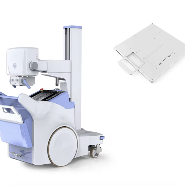 Sistema de radiografía digital móvil CE de 500 mA con sistema DR y panel plano digital inalámbrico de 17*17 B.S.D.GX31.