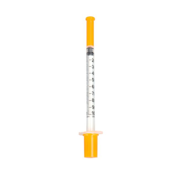 1cc Jeringa de insulina desechable con agujas de diferentes tamaños MSLDN706