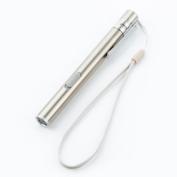 1w li batería portátil lápiz médico mini linterna de bolsillo recargable linterna médica.