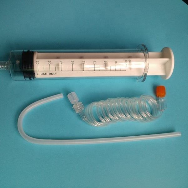 200ml 100ml CT Medio de contraste simple Inyector de radiografía Jeringa MSLGT05