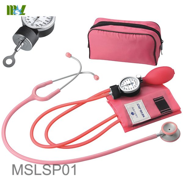 Estetoscopio y esfigmomanómetro clínico profesional B.S.D., monitor de presión arterial B.S.D.SP01