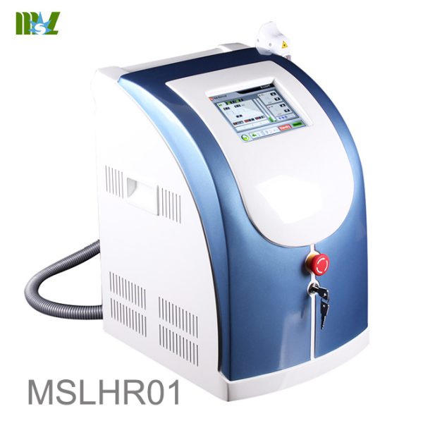 Máquina portátil de Elight IPL de alto rendimiento de 2017, máquina portátil de IPL para eliminación del vello.