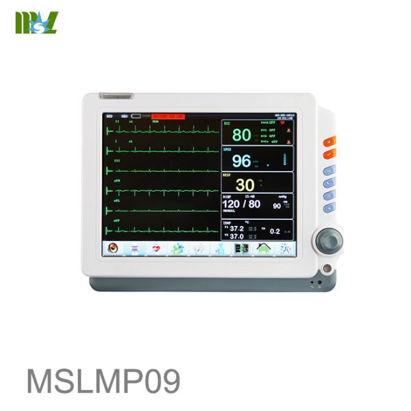Monitor de pacientes multiparámetro B.S.D. Pantalla táctil B.S.D.MP09