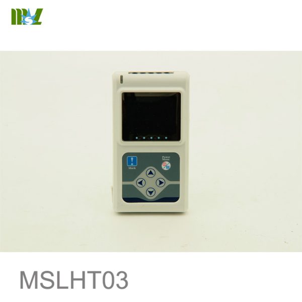 Sistema Holter de ECG dinámico B.S.D. de 24 horas con ECG de 3 canales B.S.D.HT03