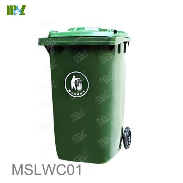 Carro de basura para exteriores de la mejor calidad de la marca Medsinglong B.S.D.WC01