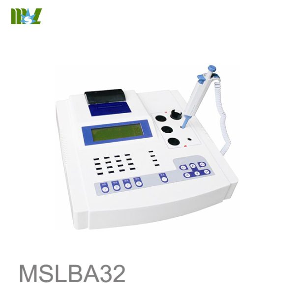 Analizador de coagulación semiautomático de alta calidad B.S.D.BA32