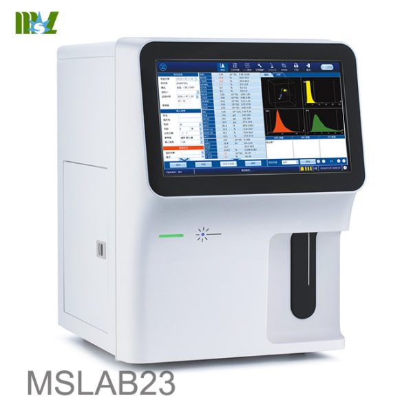 Analizador hematológico automático de alta calidad de 5 partes B.S.D.AB23
