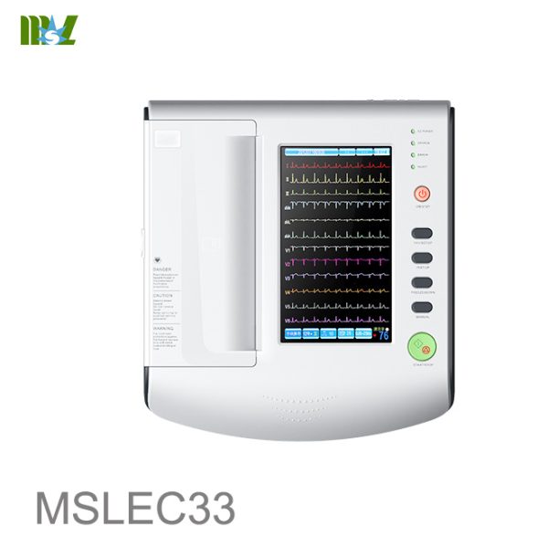 Máquina de ECG digital de doce canales B.S.D.EC33