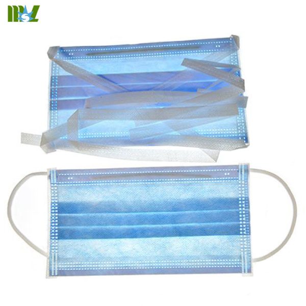 Máscaras faciales médicas quirúrgicas desechables de 3 capas para médicos B.S.D.SP003