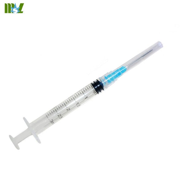 Jeringa estéril de plástico | inyector medico