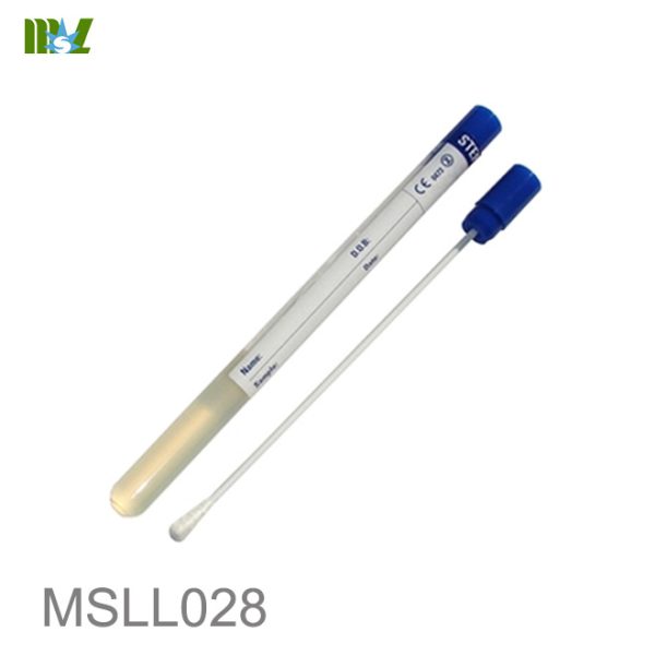 Hisopo de transporte estéril médico B.S.D.L028
