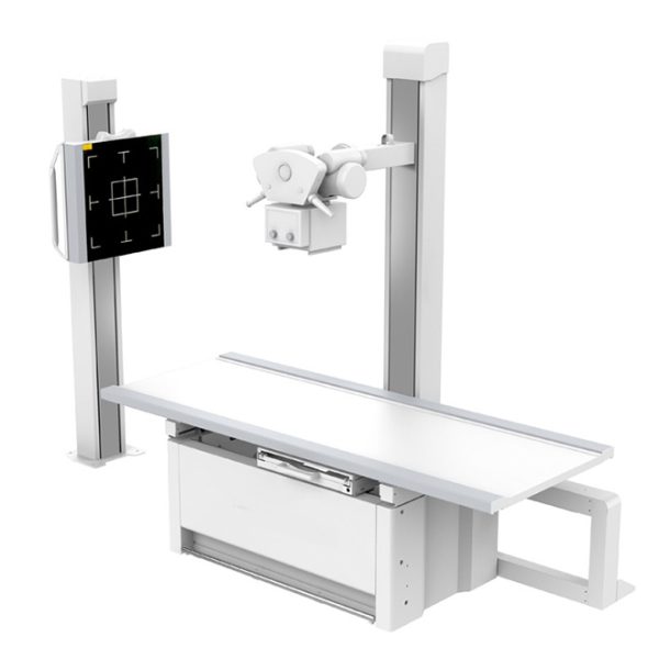 Equipo de sistema de rayos X de doble columna de alta frecuencia con detector de panel plano B.S.D.HX19