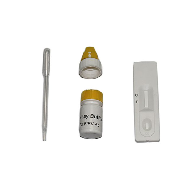 Prueba rápida de anticuerpos contra el coronavirus felino B.S.D.DH27B