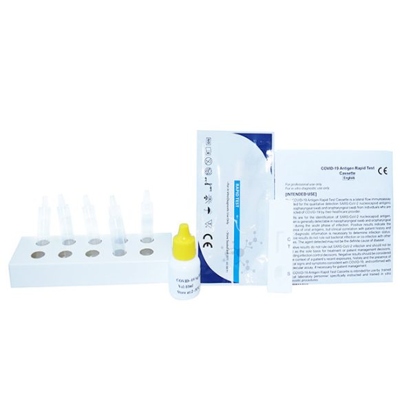 Kit de prueba rápida de antígeno COVID-19 médico Lepu B.S.D.RDT106