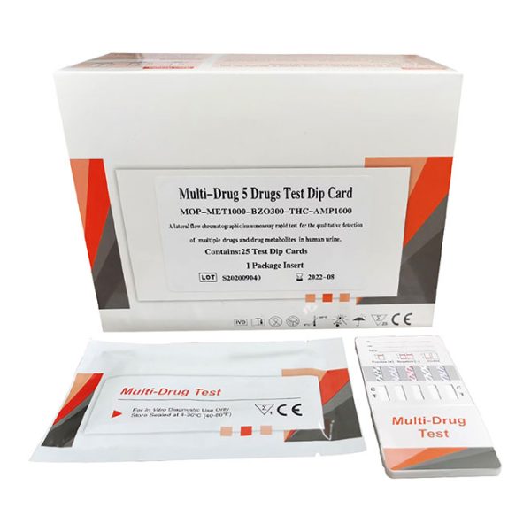 Kit de prueba rápida de múltiples drogas B.S.D.RDT123