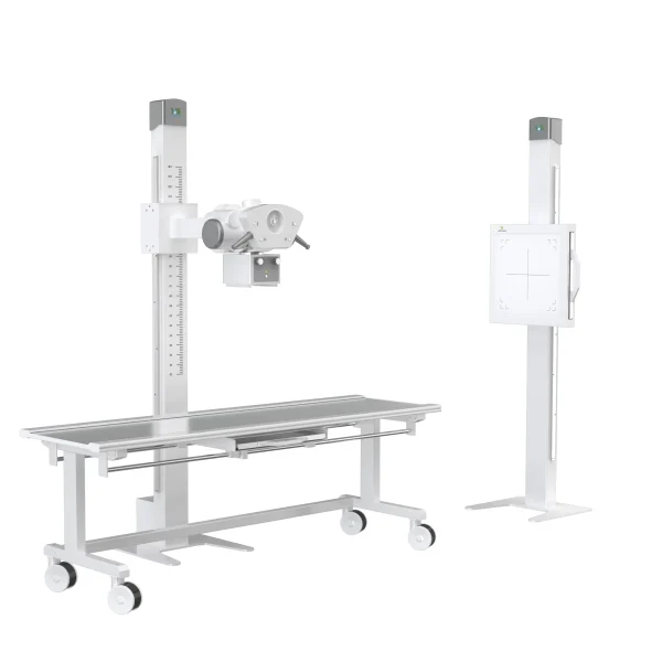 Máquina de rayos X humana de doble columna monofásica de 20KW y 220V, rentable B.S.D.HX41
