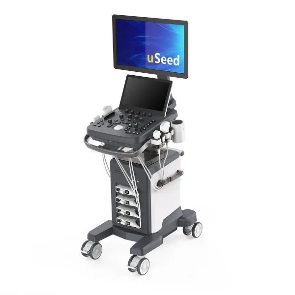 Equipo de ultrasonido Doppler en color 4D en carrito B.S.D.CU48 de China.