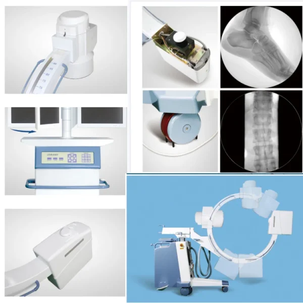 Máquina de inspección de rayos X de hospital de alta imagen Sistema de fluoroscopia en C B.S.D.CX36