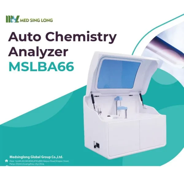 Analizador bioquímico automático 200 pruebas/hora Trabajo continuo las 24 horas Analizador bioquímico automático completo B.S.D.BA66
