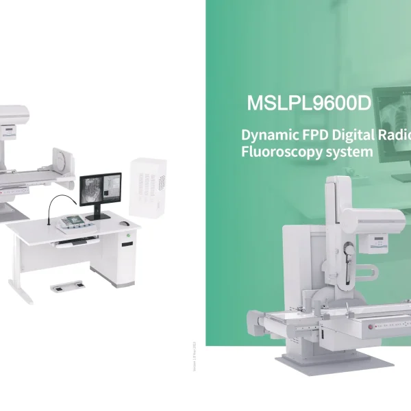 Máquina de fotografía de rayos X dinámica (DR) de panel plano de perspectiva digital 2024 para hospital B.S.D.PLD9600D