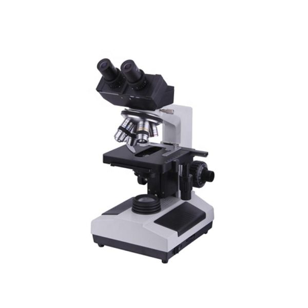 Lentes de vidrio óptico metálico deslizantes Cabeza binocular deslizante inclinada a 45 grados Microscopio de tubo B.S.D.-N107
