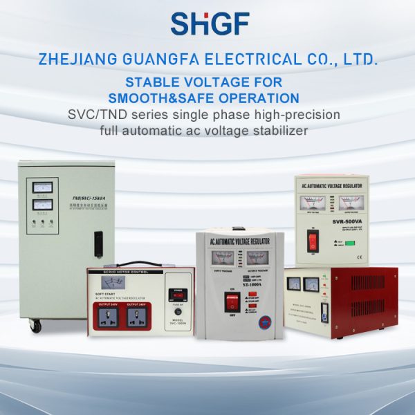 Regulador de voltaje estabilizador automático AVR Stavo SVC-2000VA 3000VA 5000VA 3KW 5KW.