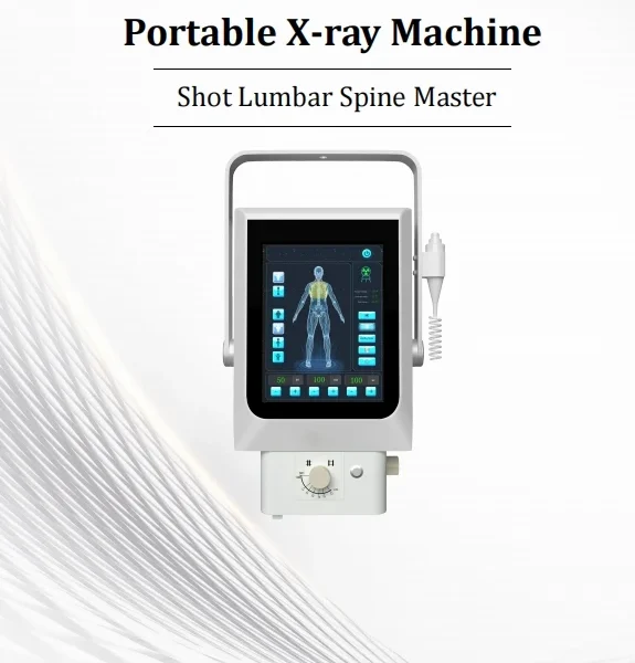 Máquina de rayos X portátil de alta frecuencia recargable de 8KW y 10.4 pulgadas con batería B.S.D.PX18