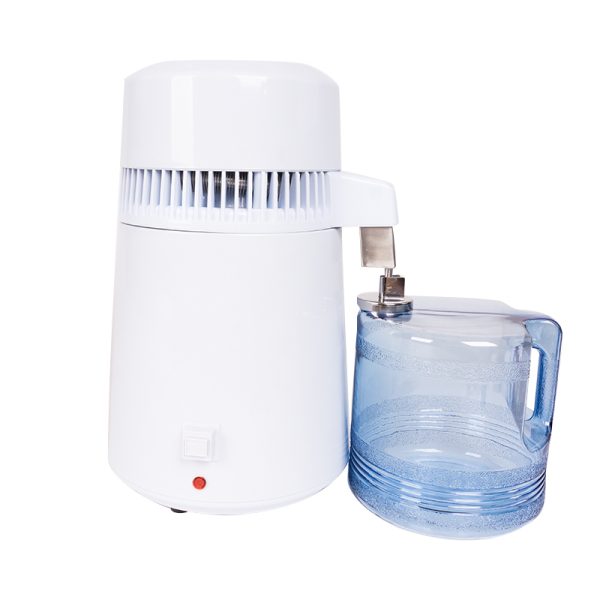Máquina de destilación de agua de plástico equipo de destilación de agua para el hogar 750W 4L destilador de agua B.S.D.-4L