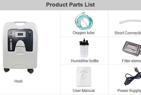 Generador de oxígeno portátil B.S.D.BB036 – Concentrador médico O₂ de 10L de alta calidad para uso profesional
