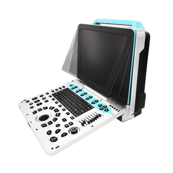 Pantalla LED de 15 pulgadas Máquina de ultrasonido Doppler en color portátil B.S.D.CU35