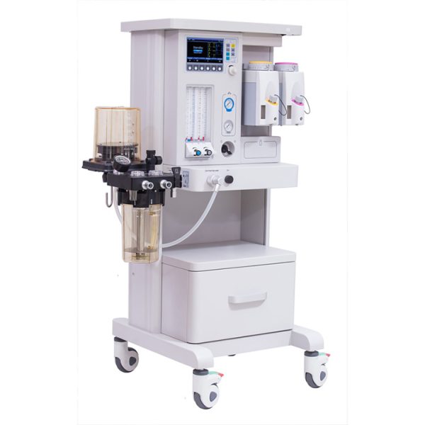 Máquina de anestesia manual para veterinaria aprobada por CE, bomba de jeringa de anestesia B.S.D.MV02.