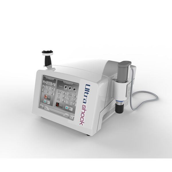 Máquina de terapia de ondas de choque balísticas neumáticas de presión de aire ultrasónico para alivio del dolor