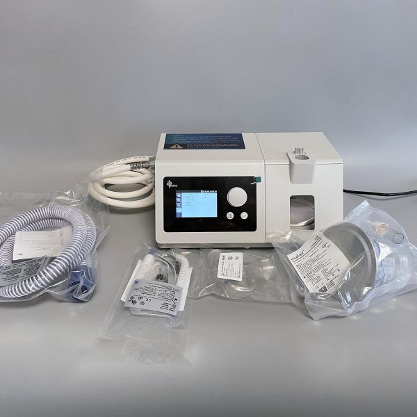Terapia de oxígeno con cánula nasal de alto flujo HFNC, humidificador respiratorio calentado de alto flujo.