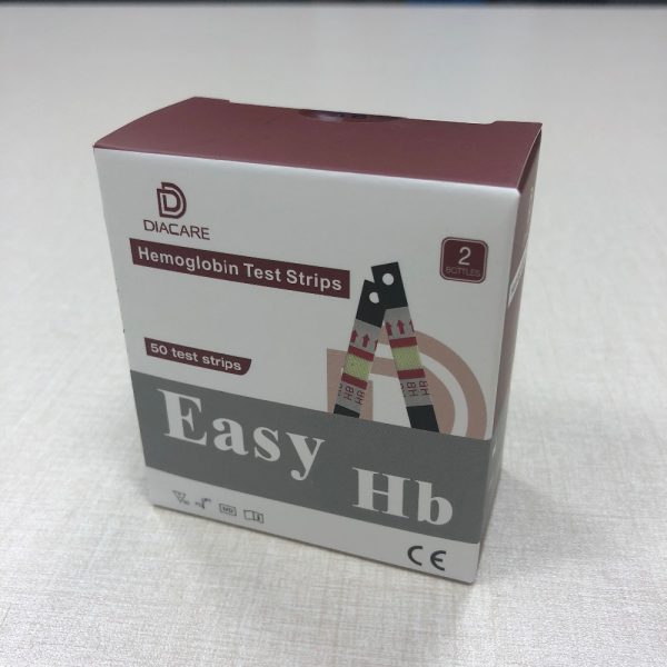 Tira de prueba de hemoglobina para el medidor de hemoglobina Easy HB B.S.D.GH06-1