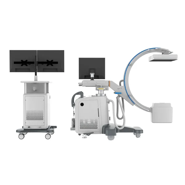 5.0KW Máquina de Rayos X en C Digital Mesa de Operaciones Multipropósito Compatibilidad con Escáner CT Material Plástico Diagnóstico de Radiografía B.S.D.CX20