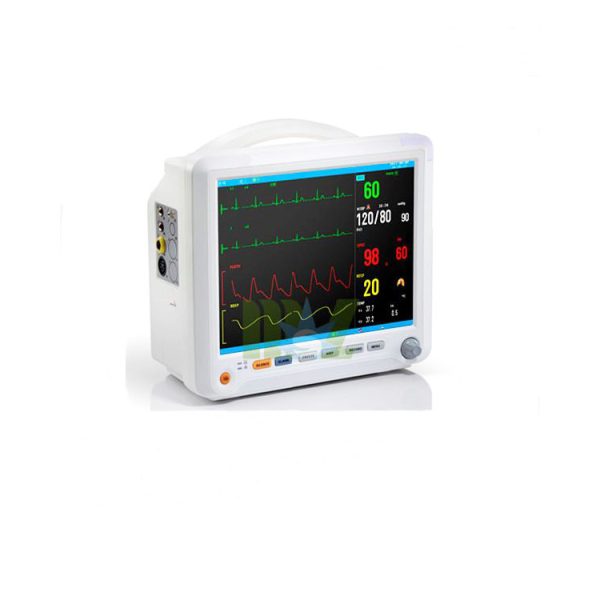 Advanced 12 inch portable Patient Monitor MSLMP03 Multi-parameter(ECG,SPO2,RESP, Pulse rate, TEMP,NIBP)