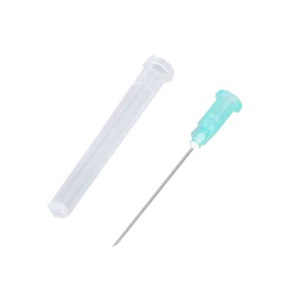 Agujas de inyección hipodérmica desechables estériles de seguridad médica al por mayor 14/16/18/20/22/24/26G MSLD617