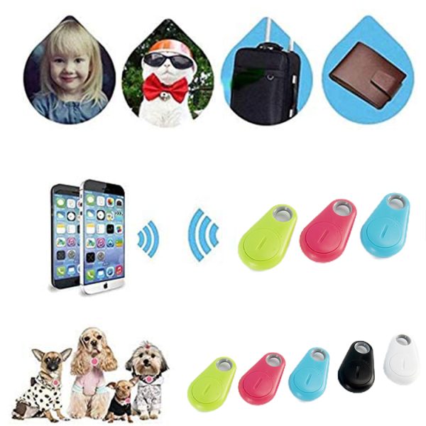 Alarma antipérdida MSLDPT01-04 Collares de diseño atractivo y colorido para perros Rastreador GPS de mascotas