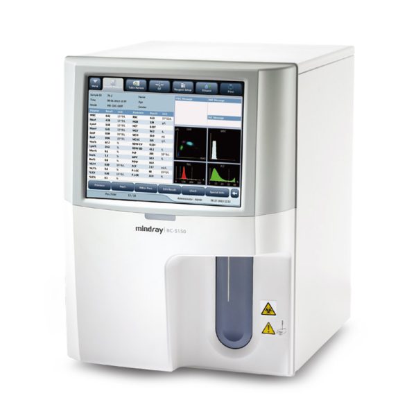 Analizador hematológico Mindray BC-5150 en oferta, venta mejorada, tubo de prueba de sangre CBC de 5 partes totalmente automático.