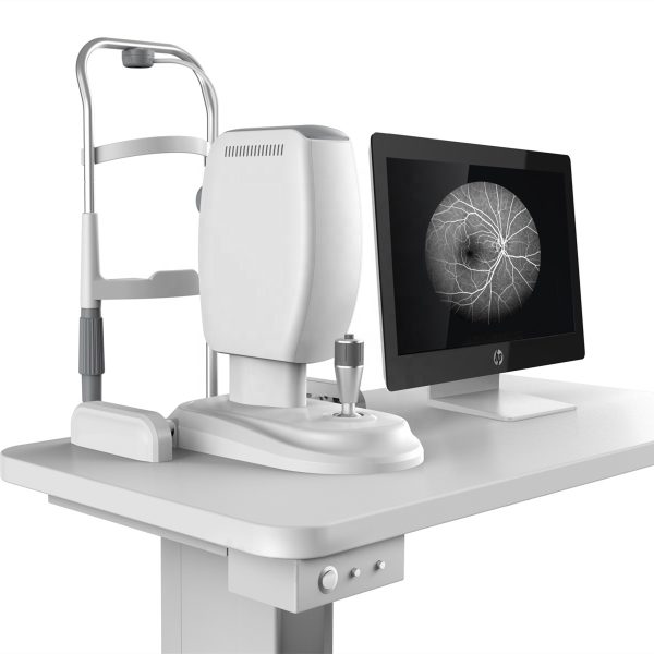 Angiografía, Sistema de cámara de lente integrada única Retinómetro confocal Ophtalmoscope MSLHA05