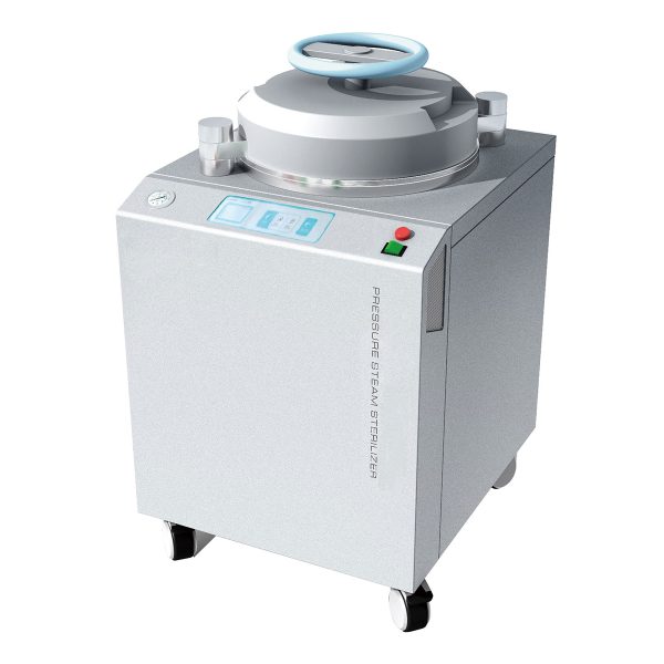 autoclave de vapor a presión vertical de corriente descendente barata / máquina de esterilización de laboratorio MSLTA41