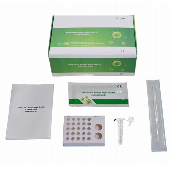 Kit de prueba rápida de antígeno COVID-19 B.S.D.RDT134