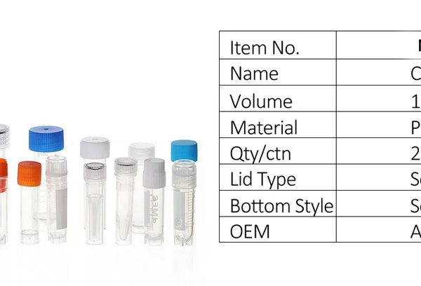 Tubo de congelación desechable de plástico de 10 ml, crioviales, tubos criogénicos, suministros de laboratorio