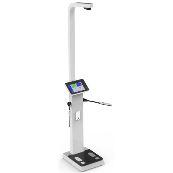 Báscula de grasa corporal MSLUW07 con pantalla táctil LCD de 10.1 pulgadas