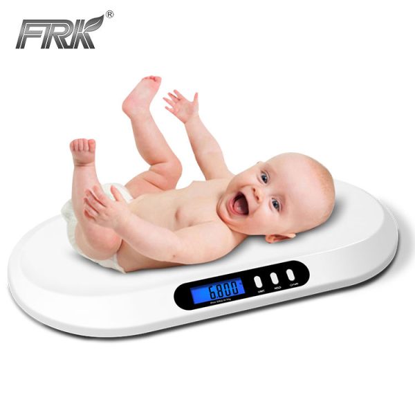 Báscula digital electrónica para bebés de peso de 20 kg para niños y adultos en el hogar.