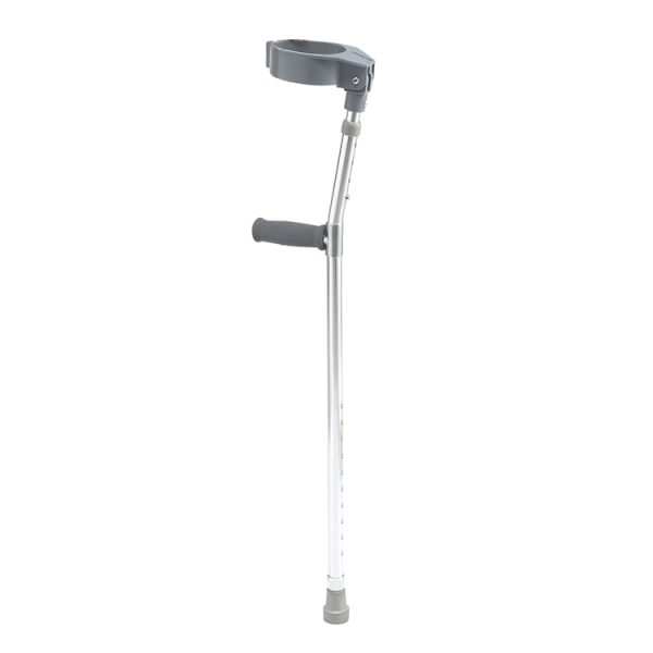 Bastón de muleta ergonómico médico para discapacitados de aluminio aleación axilar muletas para ancianos MSL918B