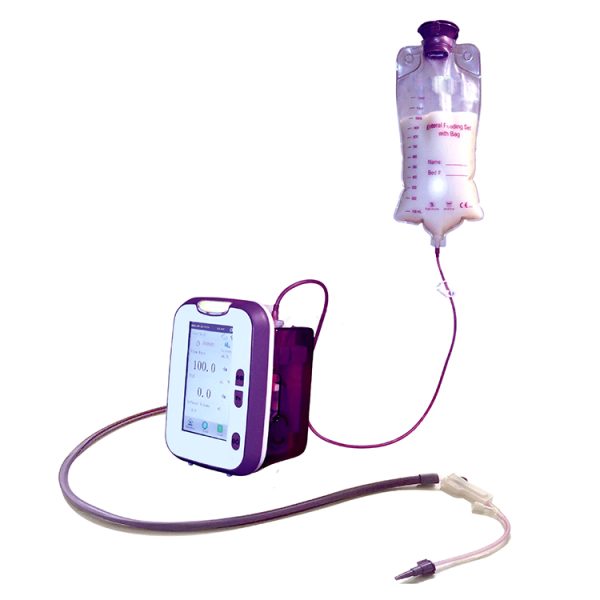Bomba de alimentación enteral Medsinglong con tubo de silicona MSLIS44