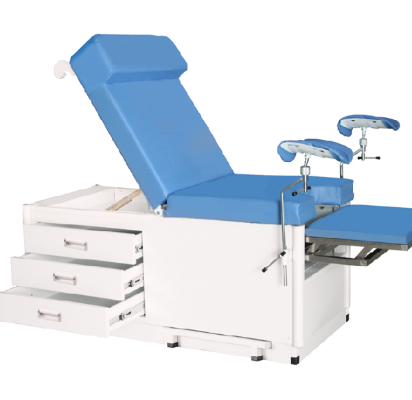 Cama de examen de ginecología de lujo / silla de examen ginecológico para uso en clínica privada MSLGE01