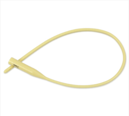 Catéter uretral masculino de Foley de látex recubierto de silicona desechable con globo y bolsa de agua en venta MSLD199