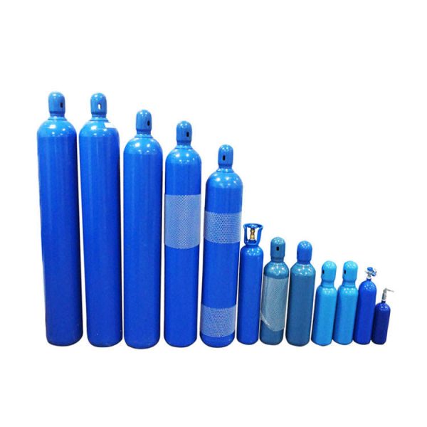 Cilindro de gas de oxígeno, nitrógeno y argón de 5-80L, cilindro de oxígeno portátil pequeño MSLFW02